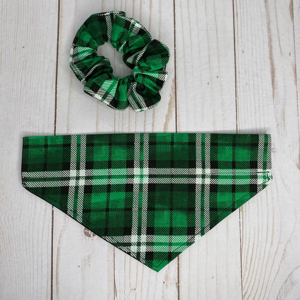 Dog Bandana & Scrunchie set